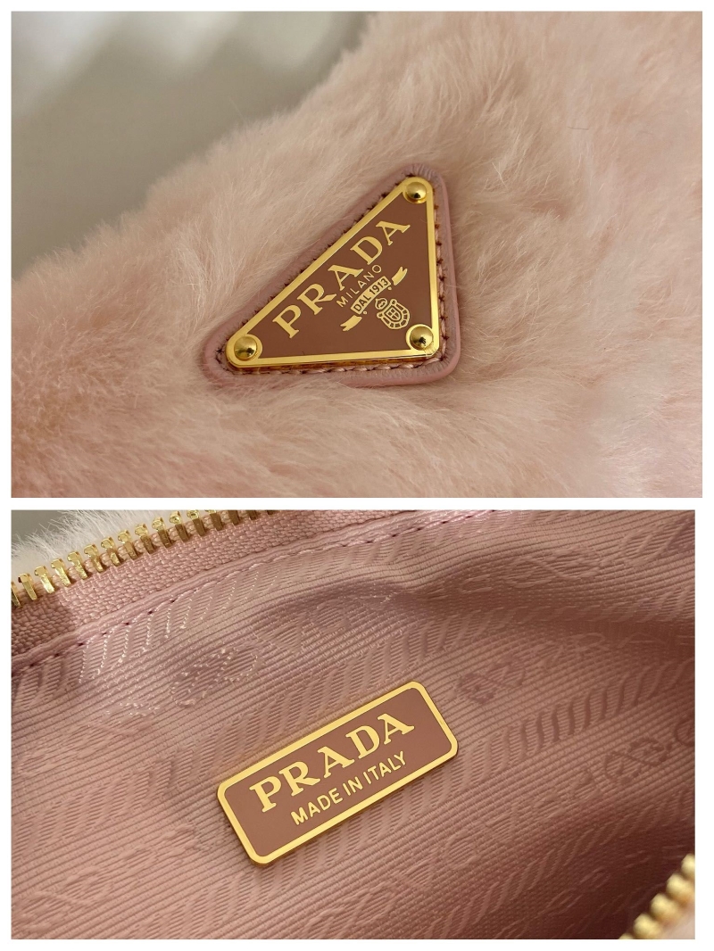 Pra*a triangle pouch